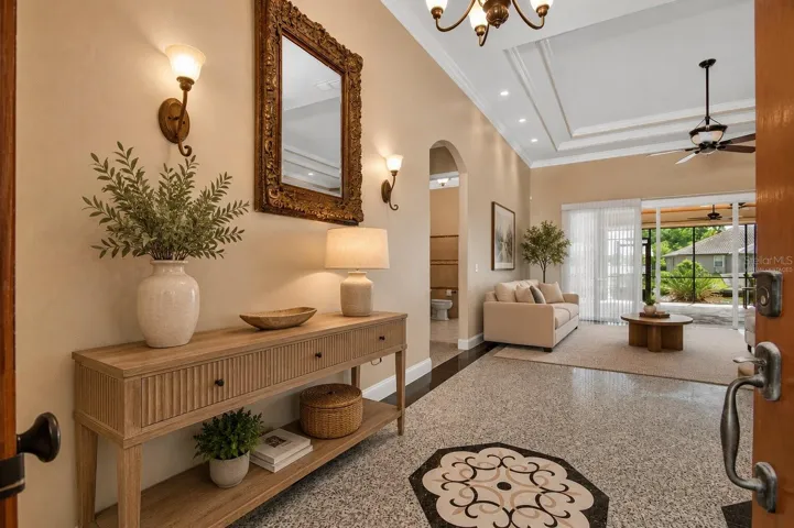 Front Entry Virtually Staged