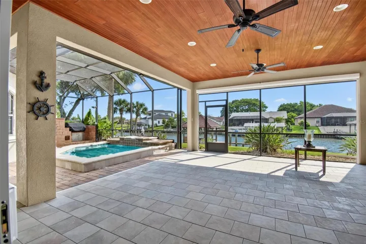 Screened Lanai and Summer Kitchen
