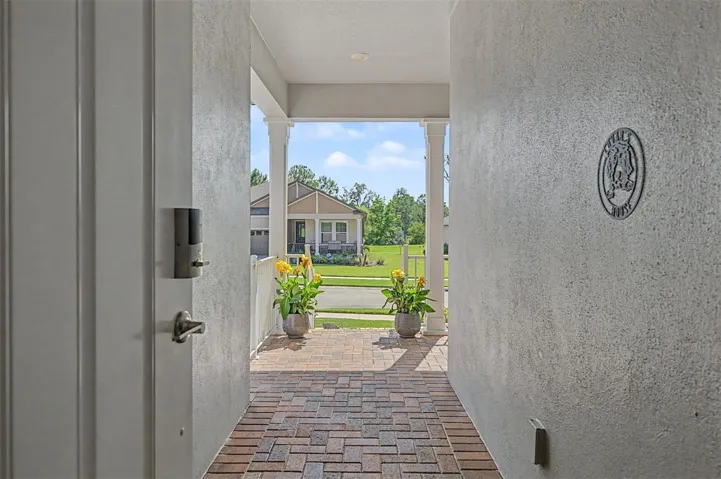 View out front door