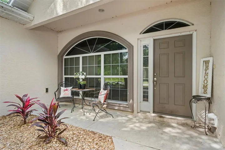 Front Entrance Patio