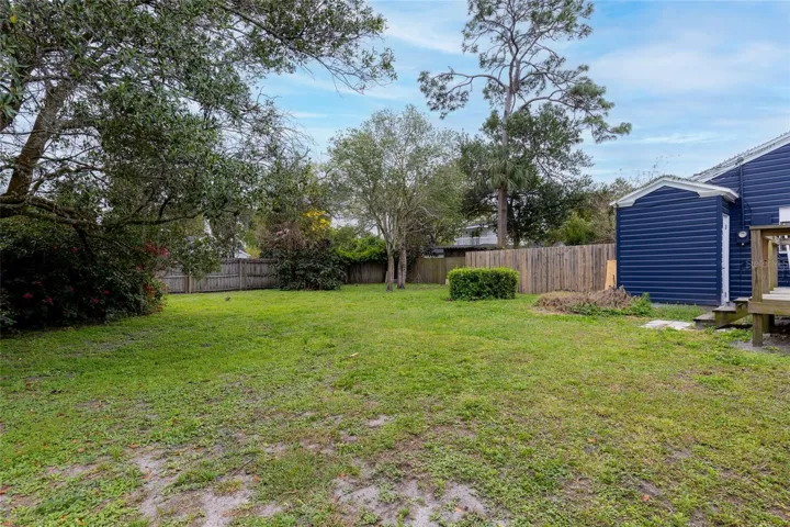 Fenced-In Backyard