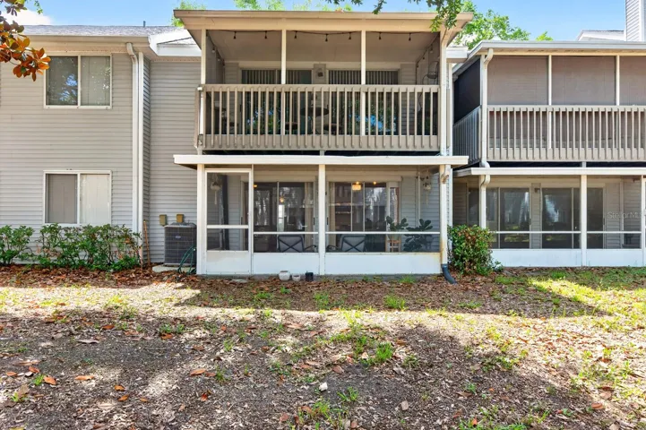 View of the back of the home.