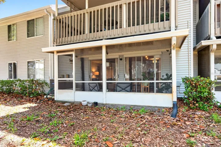 View of the back of the home.