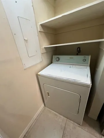 Laundry closet