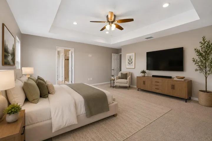 Primary BedroomVirtually Staged