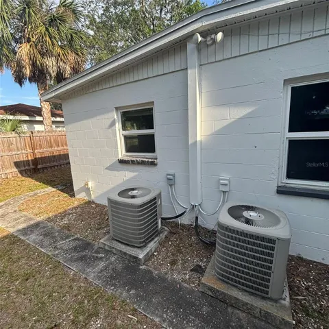Separate AC units