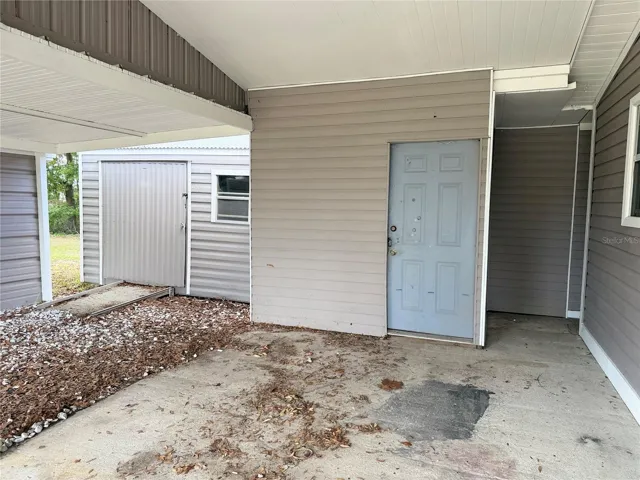 Workshop Entrance