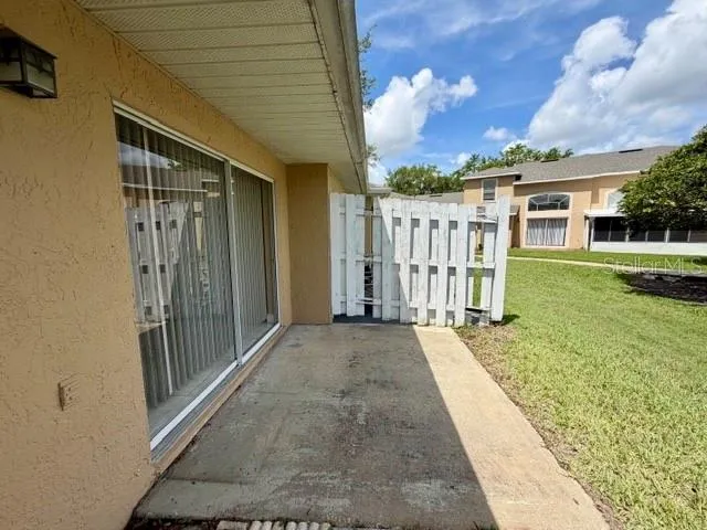 Rear Patio