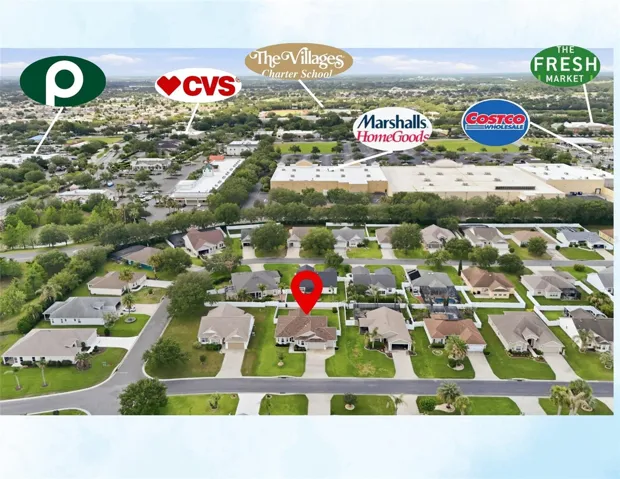 Enjoy the ultimate golf cart lifestyle with shopping, dining, medical offices, and everyday conveniences just minutes away!