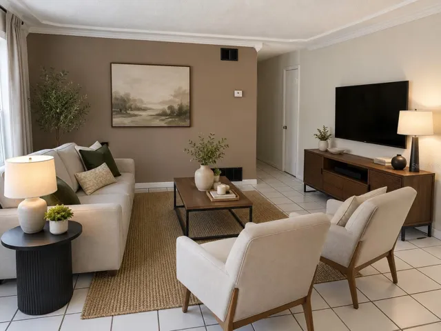 Virsual Staged Livingroom