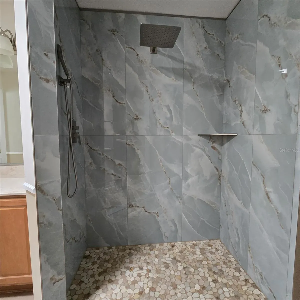 Primary Bathroom Shower View 2