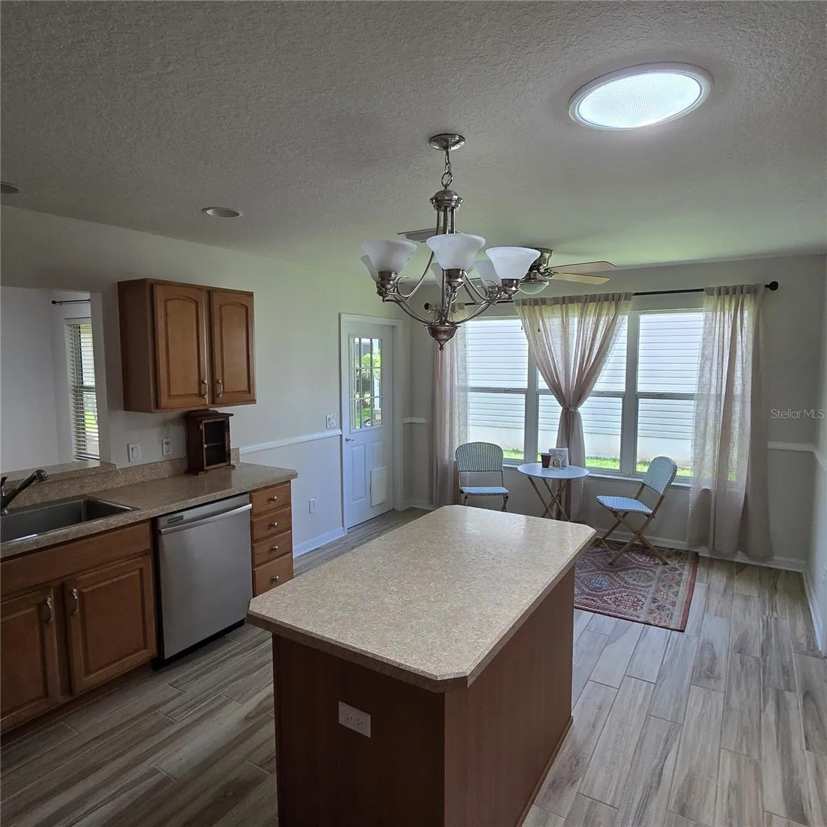 Kitchen View accross to Breakfast Area