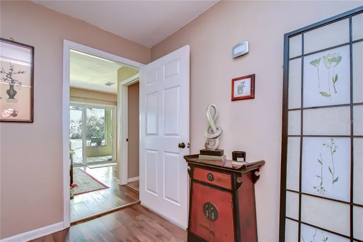 Hallway to the Living room