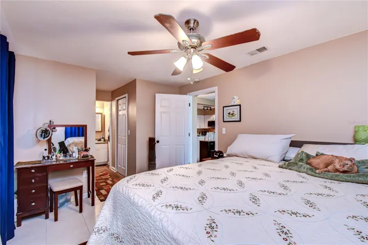 Primary Bedroom is spacious and has an ensuite primary bathroom