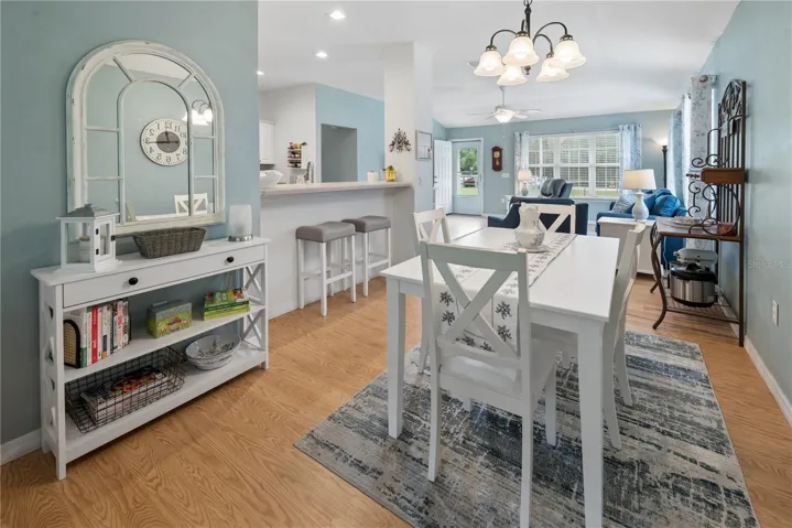 Dining area