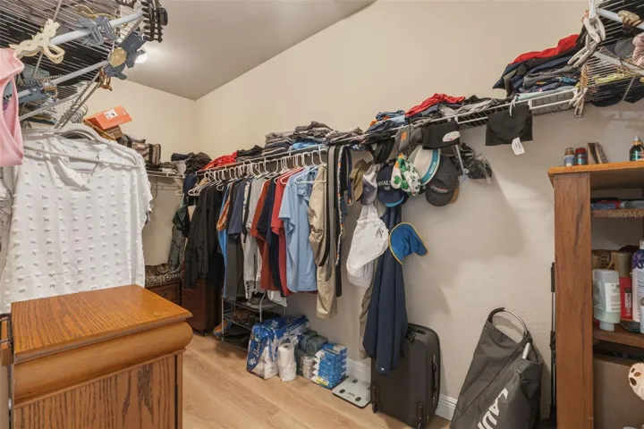 PRIMARY WALK-IN CLOSET