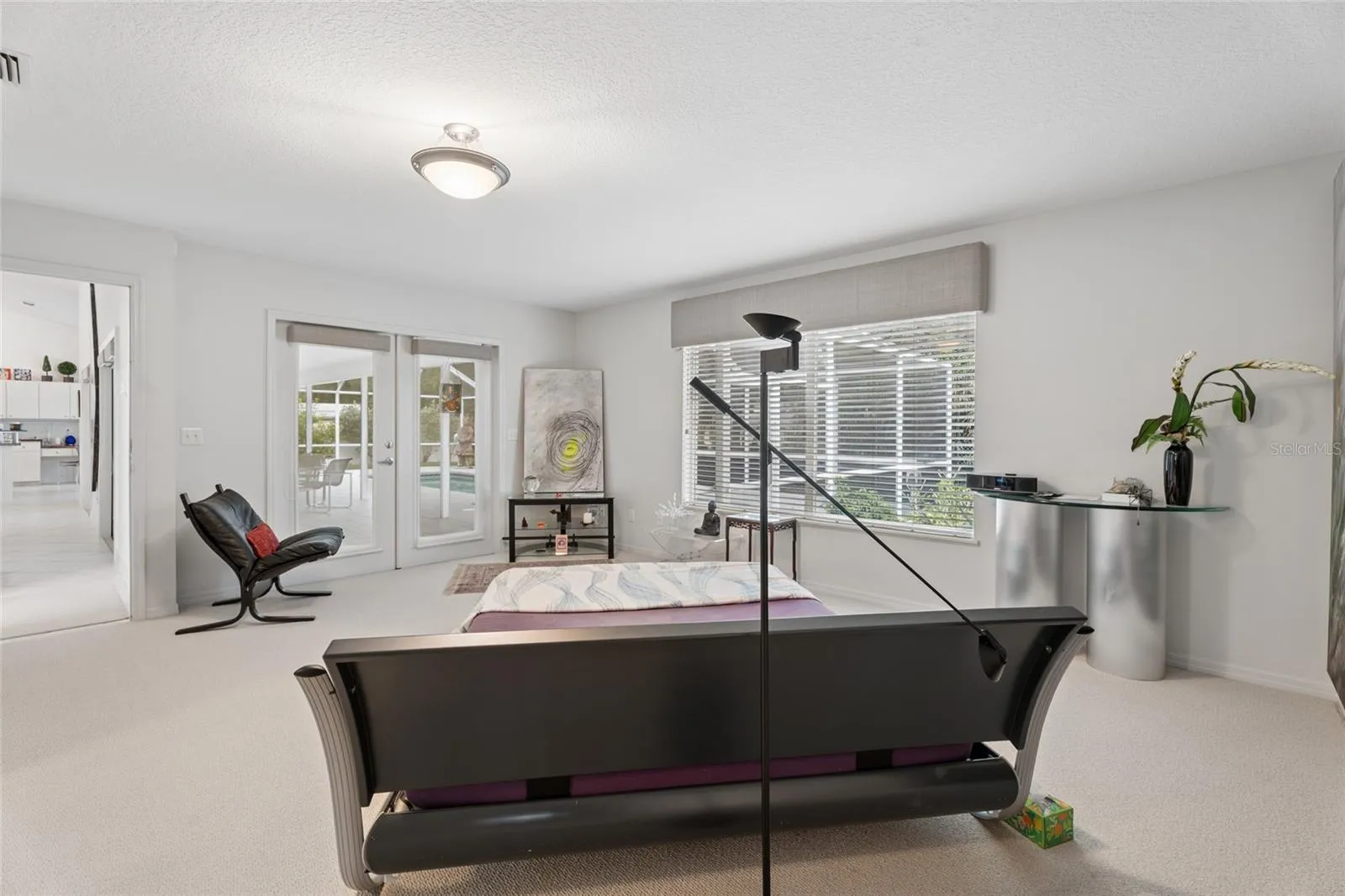 Master Bedroom with French Doors