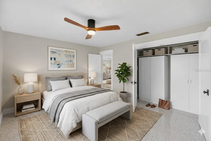 Virtual bedroom