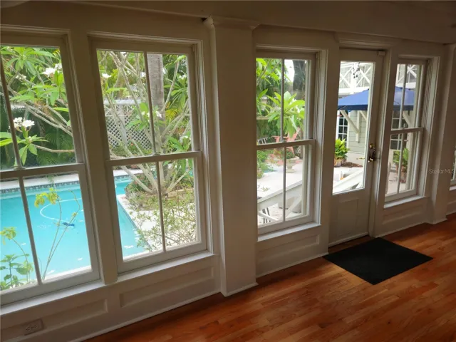 View of Pool from Loggia