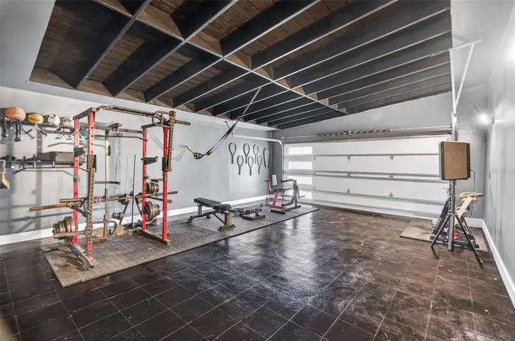 Even the garage is jaw dropping! Look at the detail.