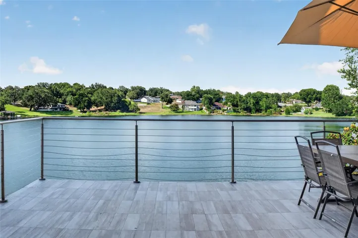 Stunning views from your HUGE tiled terrace.