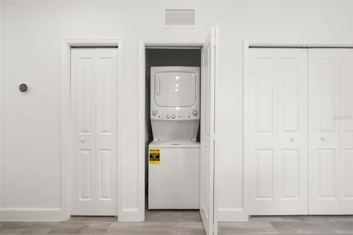 laundry with washer/dryer