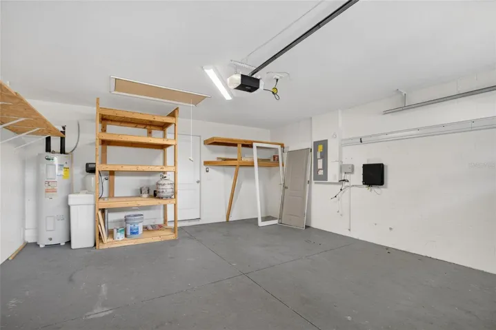 Garage with Water Softener