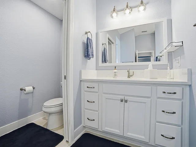 Private water closet!