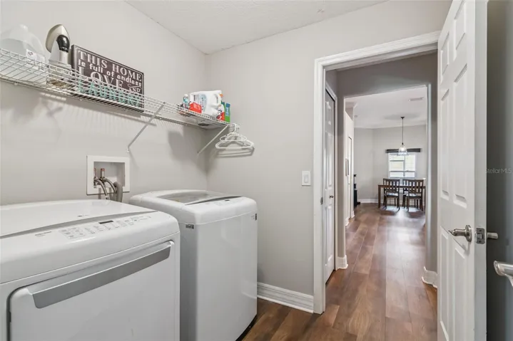 Inside Laundry Room