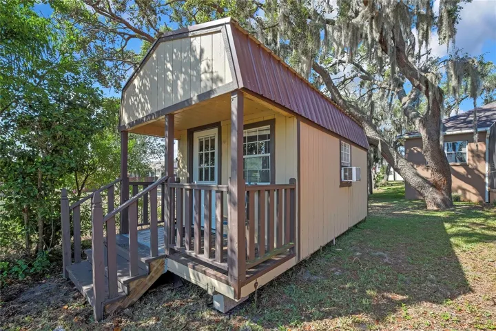 outside cottage/guest house