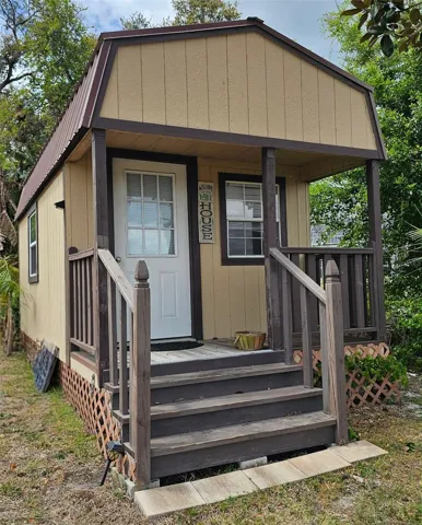 outside cottage/guest house