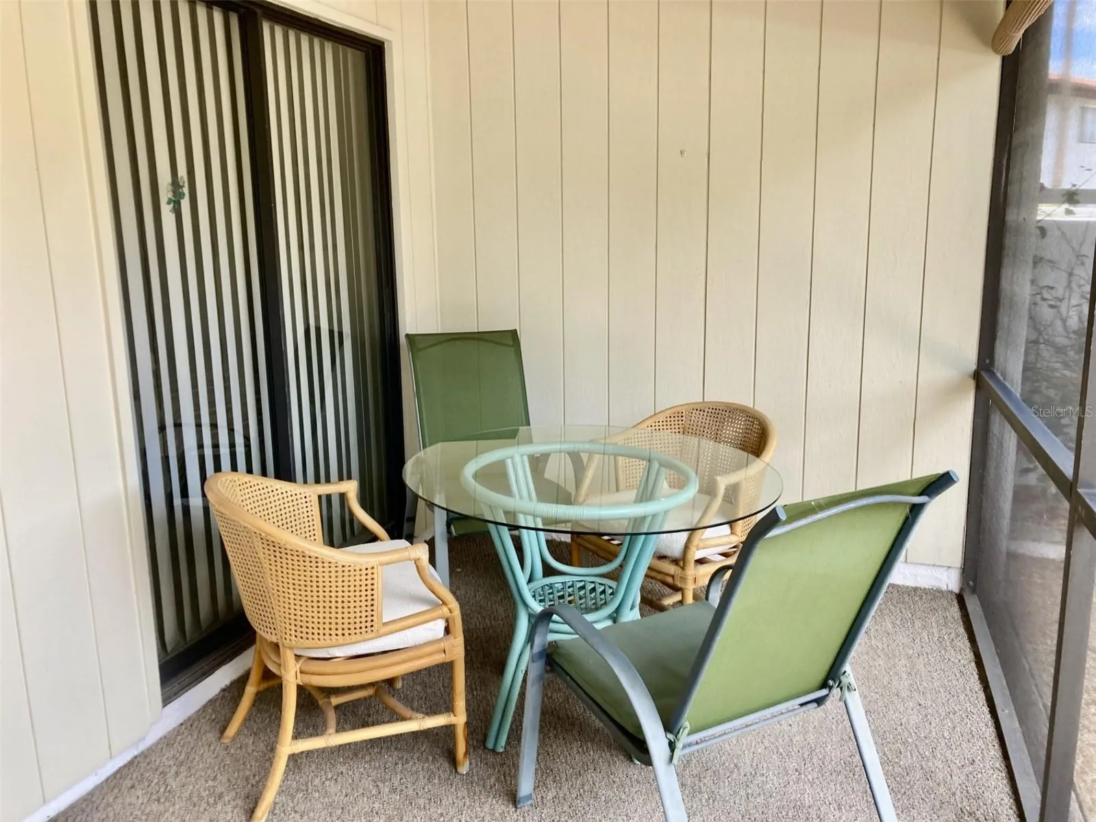 Front screened porch.