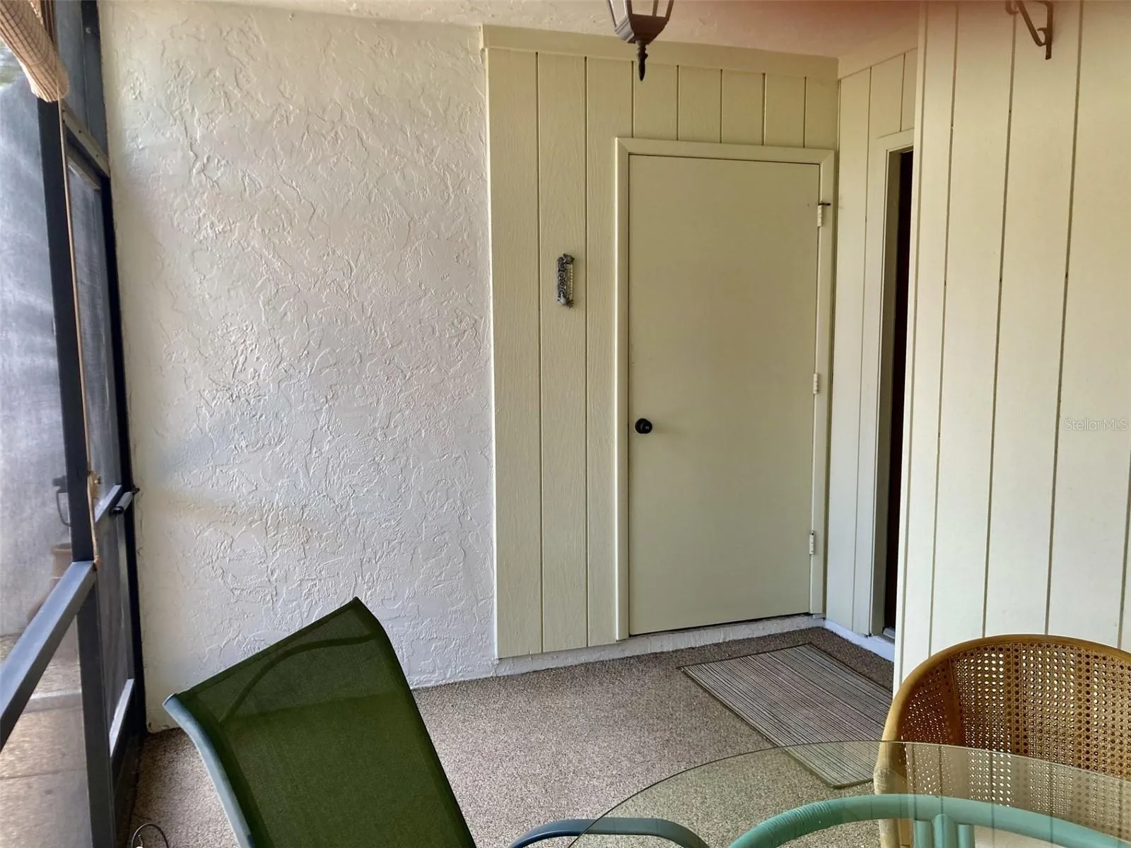 Front porch .