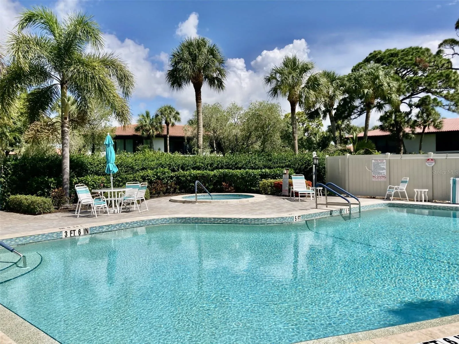 Pool and spa
