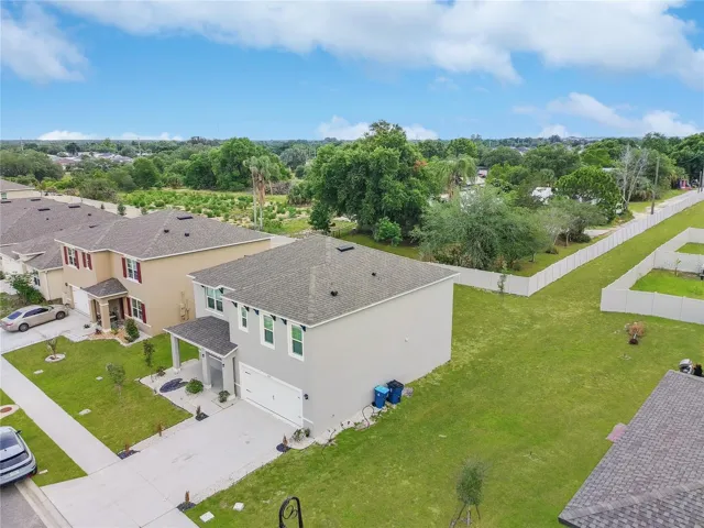 Aerial Side of Home