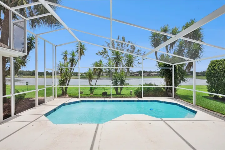 Pool and Lake view
