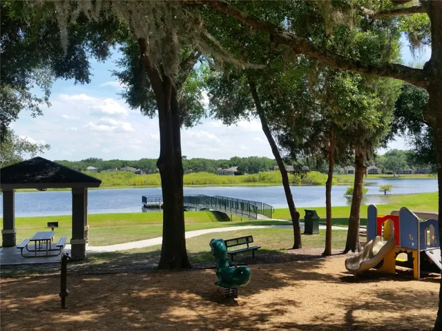 Fishing Pier on Sawyer Lake