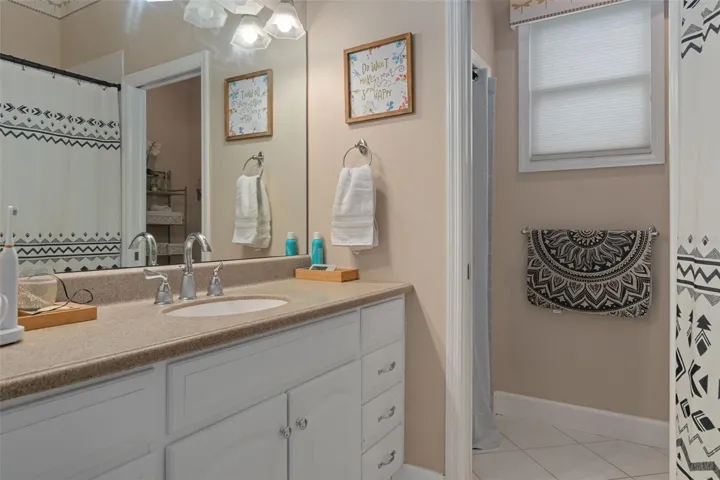 Jack and Jill bathroom
