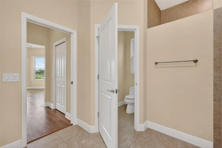 SEPARATE, PRIVATE WATER CLOSET.