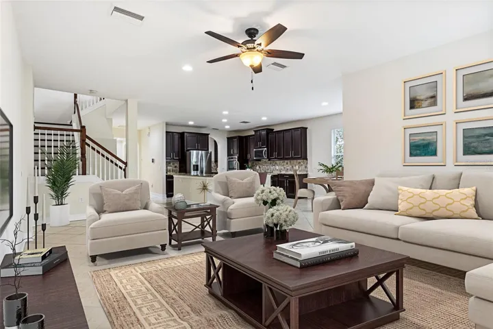 Living Area - Virtually Staged