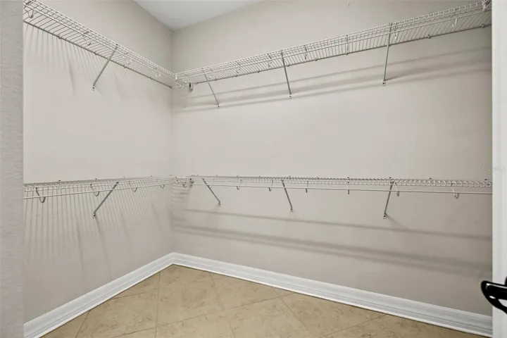 Primary Suite Walk In Closet