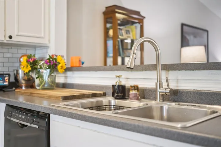Kitchen Sink at the Breakfast Bar