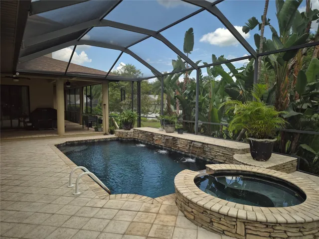 Pool and Spa View