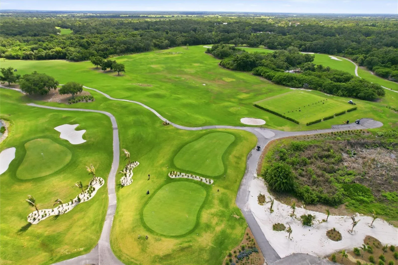 Misty Creek Country Club. Membership is not required, but offered as an option for residents.