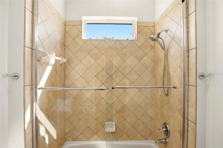 The Jack-and-Jill suites feature hardwood flooring and well-appointed bathrooms with a shower/tub combination, walk-in closets, and a private water closet.