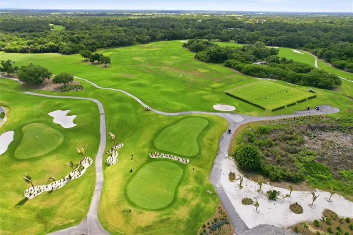 Misty Creek Country Club. Membership is not required, but offered as an option for residents.