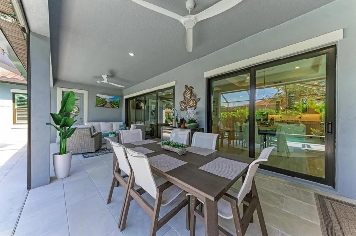 Outdoor Dining Area.