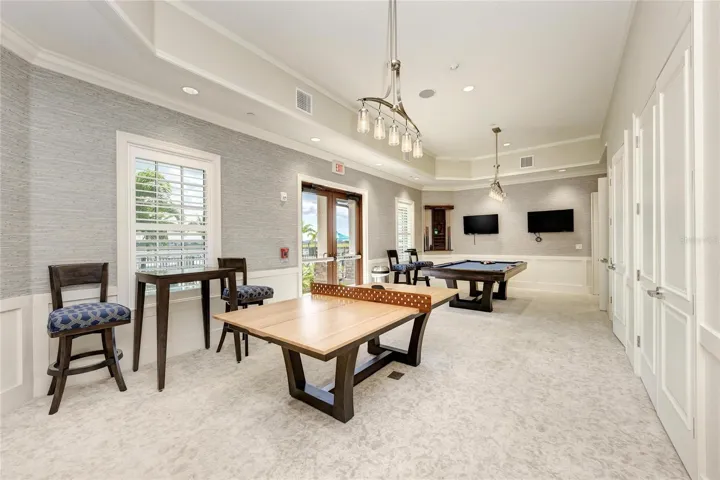 Clubhouse Game Room.