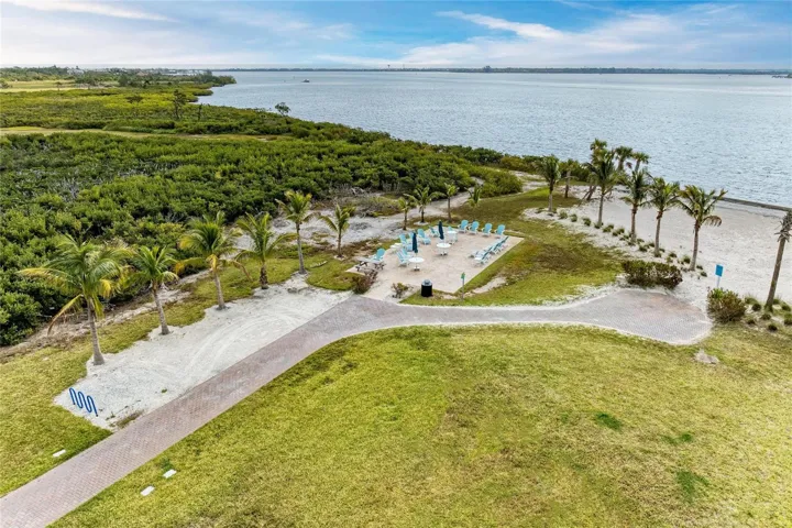 Sanctuary Cove Private Beach Area.