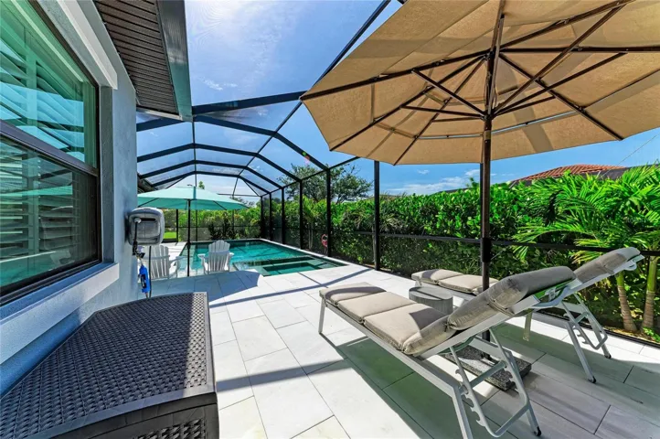 Pool Lounge area.